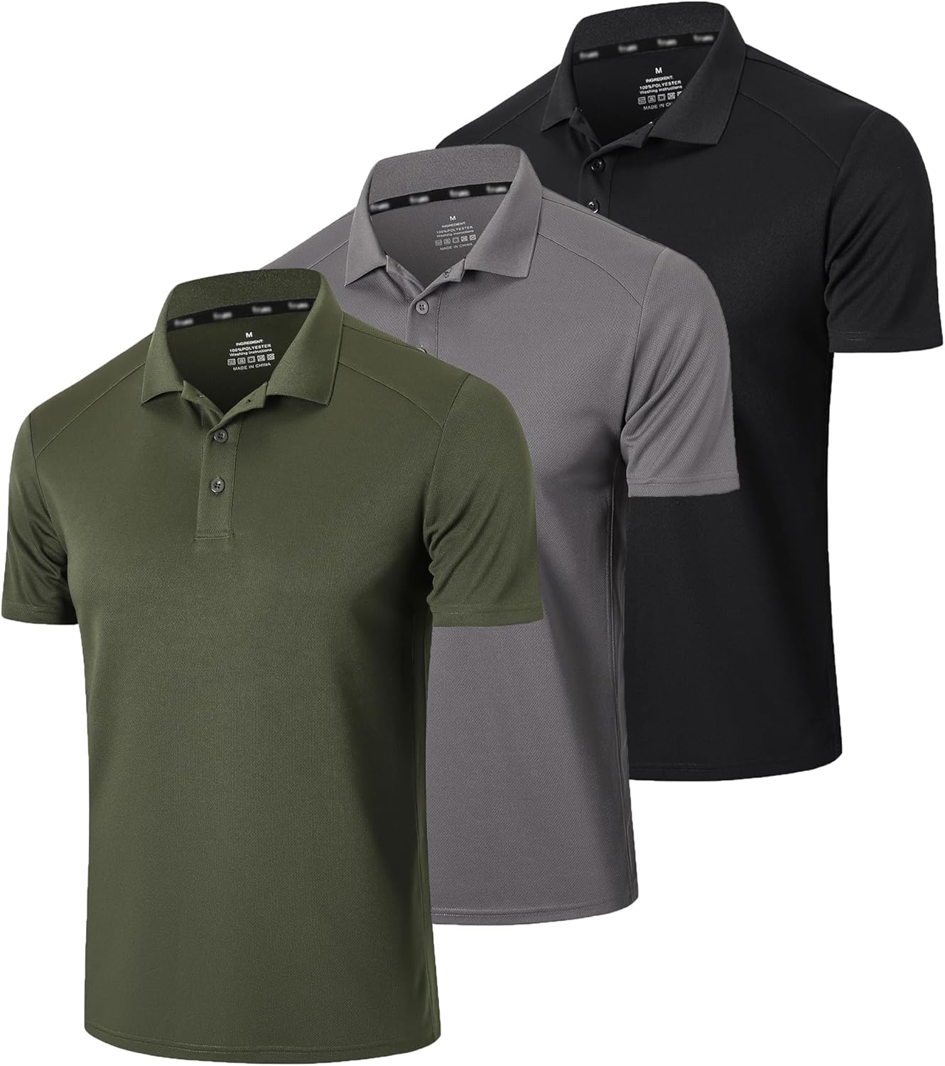Mens Moisture Wicking Polo Shirt for Performance and Comfort