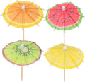 80pcs Retro Drink Umbrella Picks - Hemoton