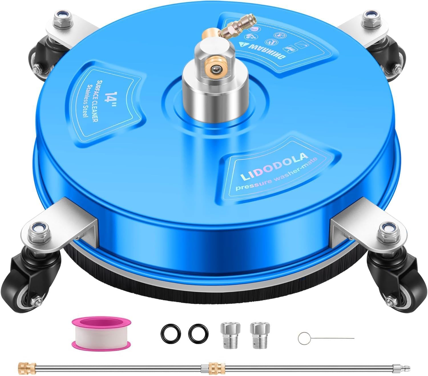 14 Pressure Washer Surface Cleaner for Efficient Outdoor Cleaning