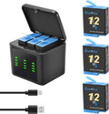 Rechargeable Battery Replacement for GoPro Hero 9/10/11/12 Black