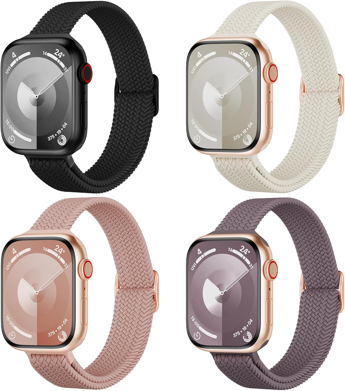 Stretchy Braided Apple Watch Bands - DYKEISS