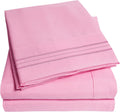 1500 Supreme Collection King Sheet Sets Pink - Stay-Put Deep Pocket