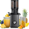 Cold Press Juicer with 4.3in Feed Chute for Whole Fruits