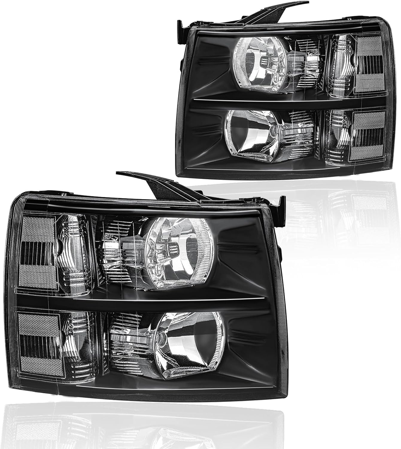 Headlight Assembly Kit for 2007-2014 Chevy Silverado Models