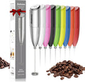 Hand Mixer Milk Frother for Coffee - Fast Creamy Froth in 10 Seconds