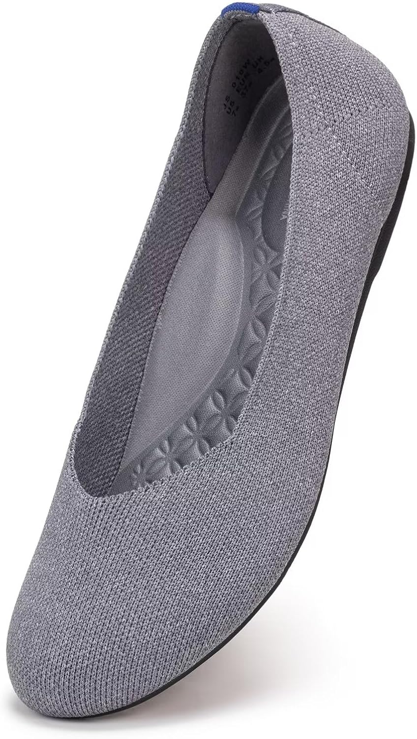 Frank Mully Women's Wide Width Flats with Arch Support and Comfort