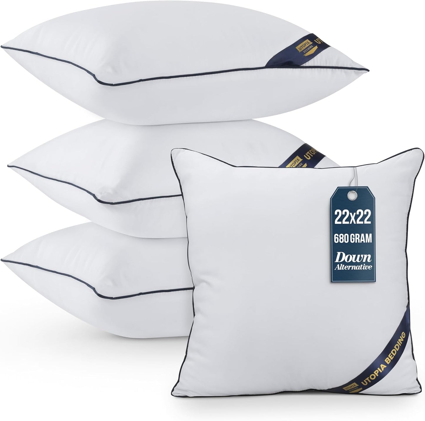 Utopia Bedding Throw Pillow Inserts for Comfort and Style