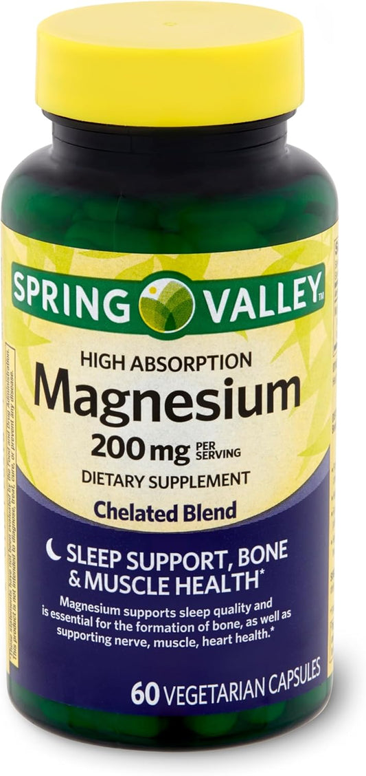 Spring Valley Magnesium Sleep Support Capsules 60 ct