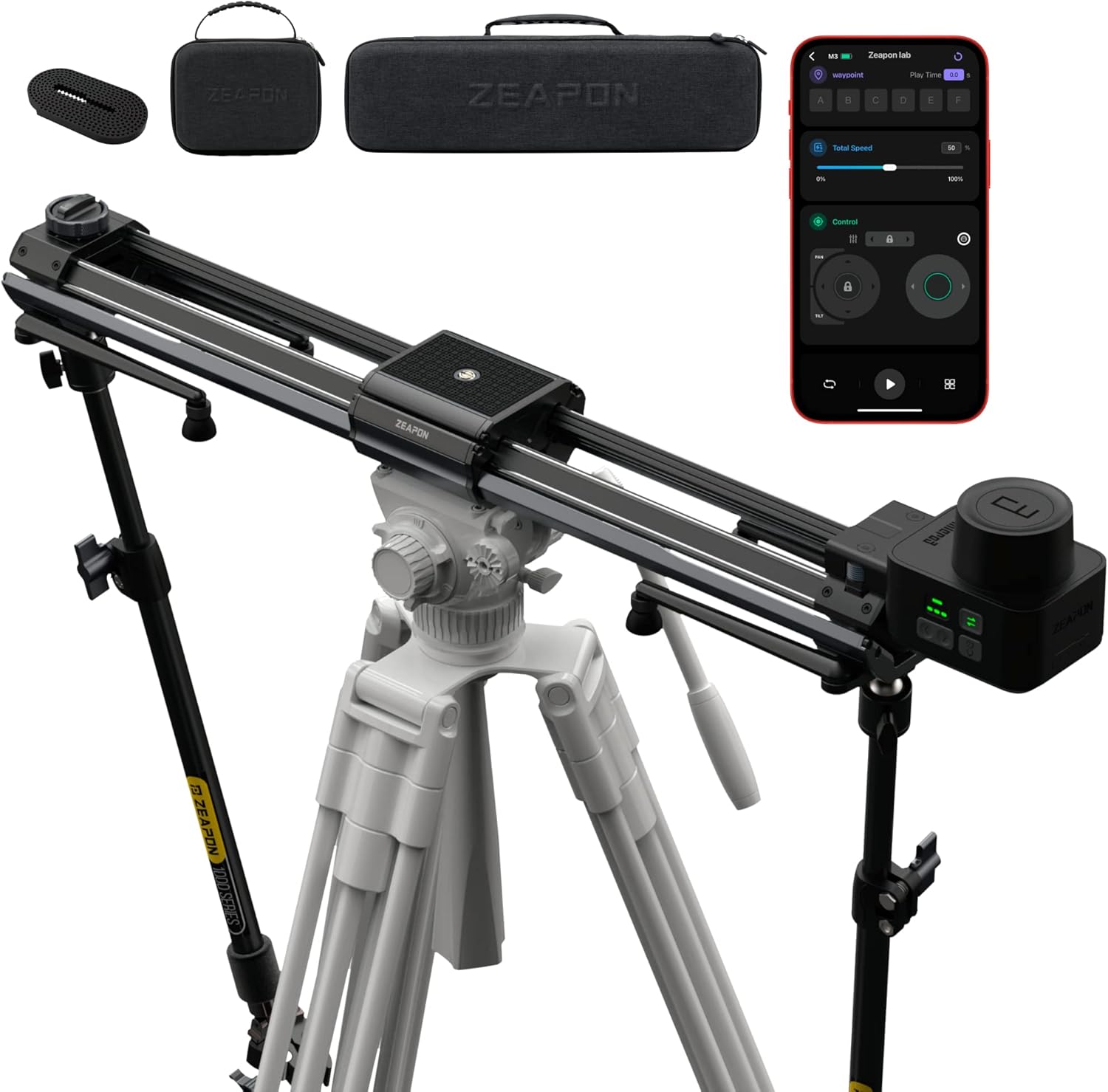 Zeapon Micro 3 E1000 Double Distance Motorized Camera Slider