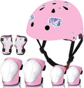 Adjustable Gradient Color Kids/Toddler Bike Helmet with Pads - Safe