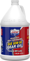 Lucas Oil 10046 SAE 80W-90 Heavy Duty Gear Oil - Durable Protection