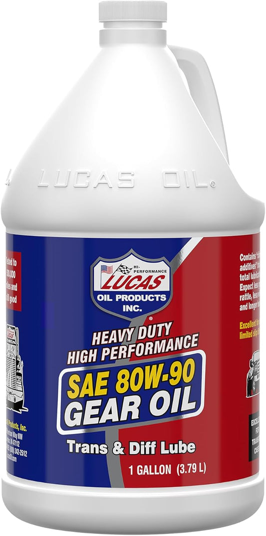 Lucas Oil 10046 SAE 80W-90 Heavy Duty Gear Oil - 1 Gallon Review
