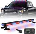 37 in 104 LED Roof Top Police Light Bar - High Visibility Strobe