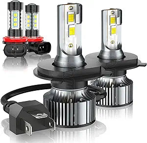LED Headlight Bulbs for Honda CR-V 2002-2014, 6000K White Light