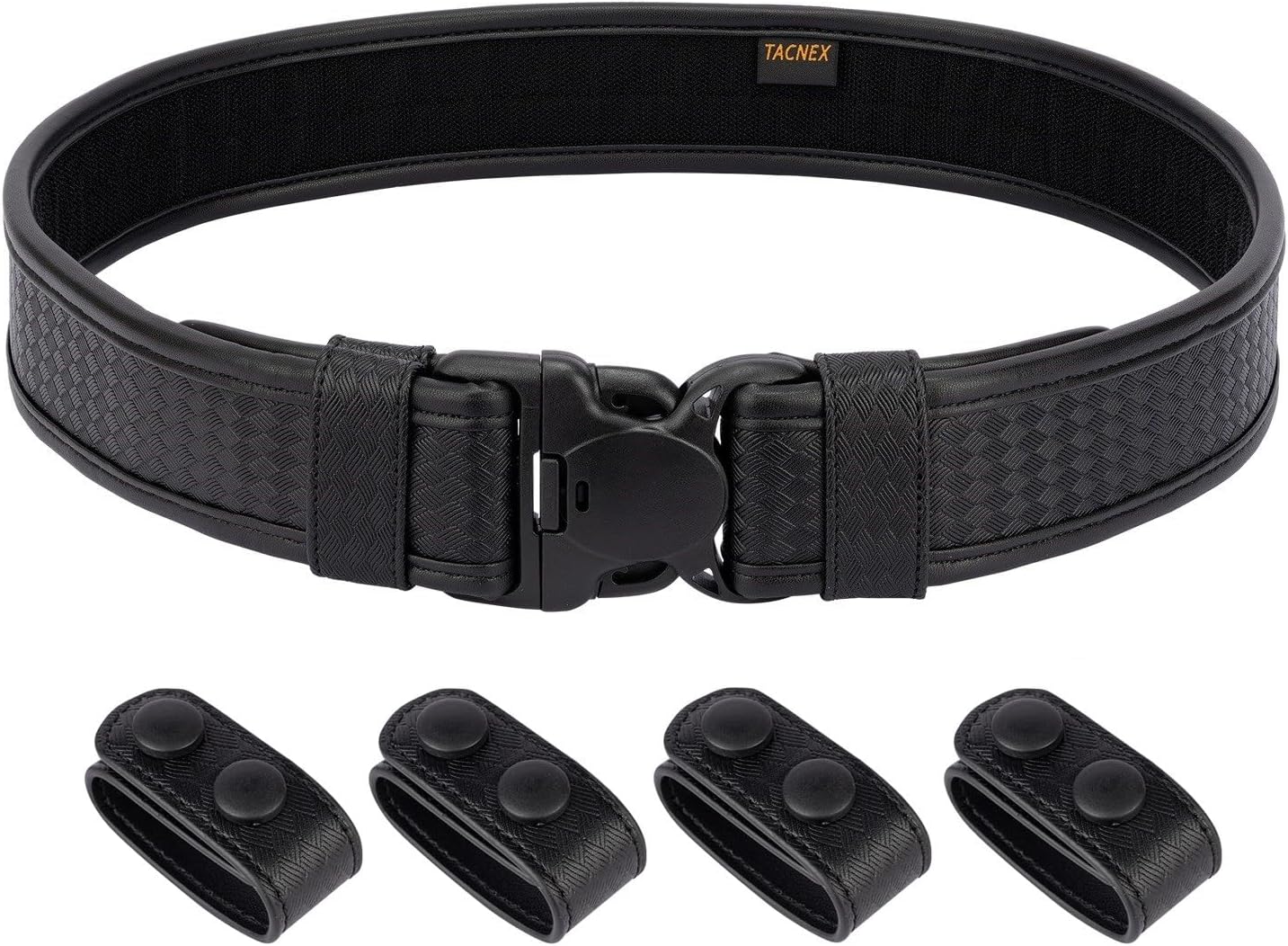 2in Basketweave Duty Belt for Police Law Enforcement Security