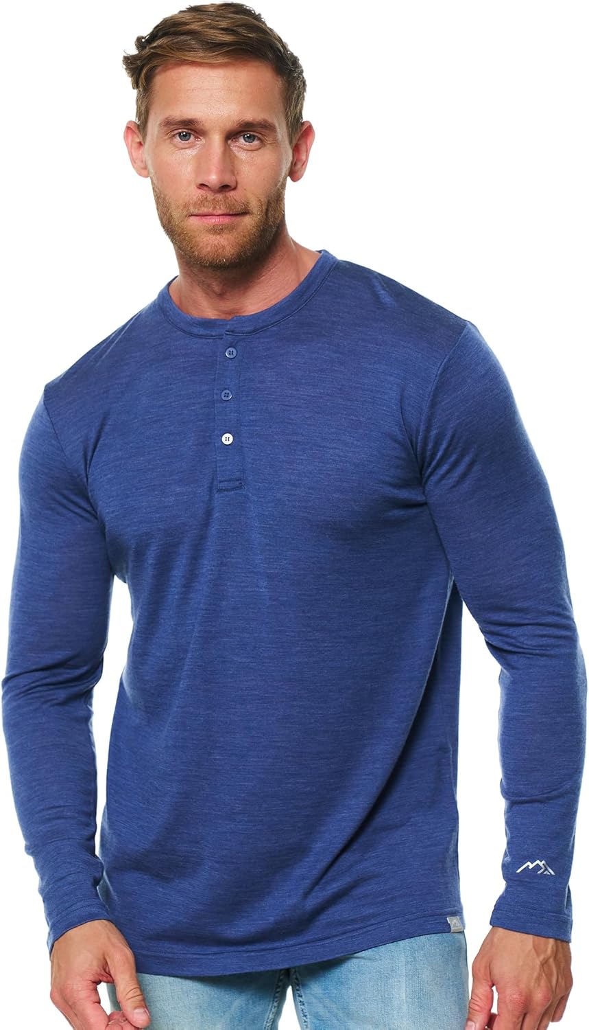 Merino Wool Base Layer Mens - Ultimate Comfort for Year-Round Wear