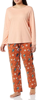 AmeriMark Womens 2-Piece Flannel Pajama Set - Soft, Warm Nightwear