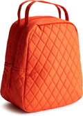 Vera Bradley Premium Cotton Lunch Bag Koi Orange - Washable, Durable
