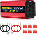 3000W 24V Pure Sine Wave Inverter - Quiet Portable Power