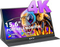 KYY 4K Portable Monitor 15.6in - UHD Laptop Screen Extender
