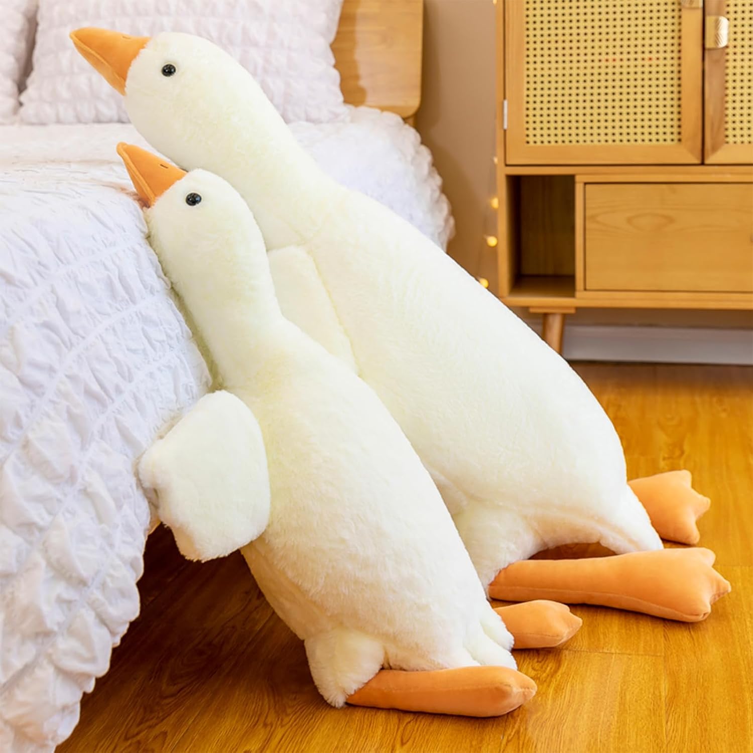 Giant Goose Plush Duck Stuffed Animal for Kids and Adults