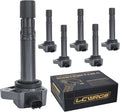Set of 6 Ignition Coil Packs for 3.5L Honda and Acura - Reliable