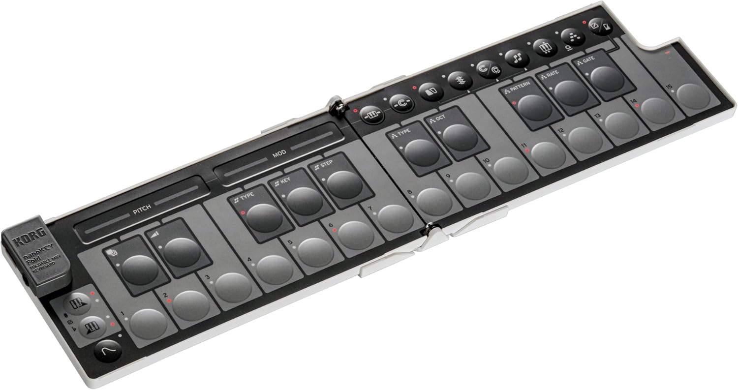 Foldable MIDI Keyboard by Korg - White