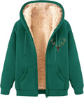 Fleece Mens Sweatshirt Sherpa Lined Zip Up Hoodie - Warm Everyday