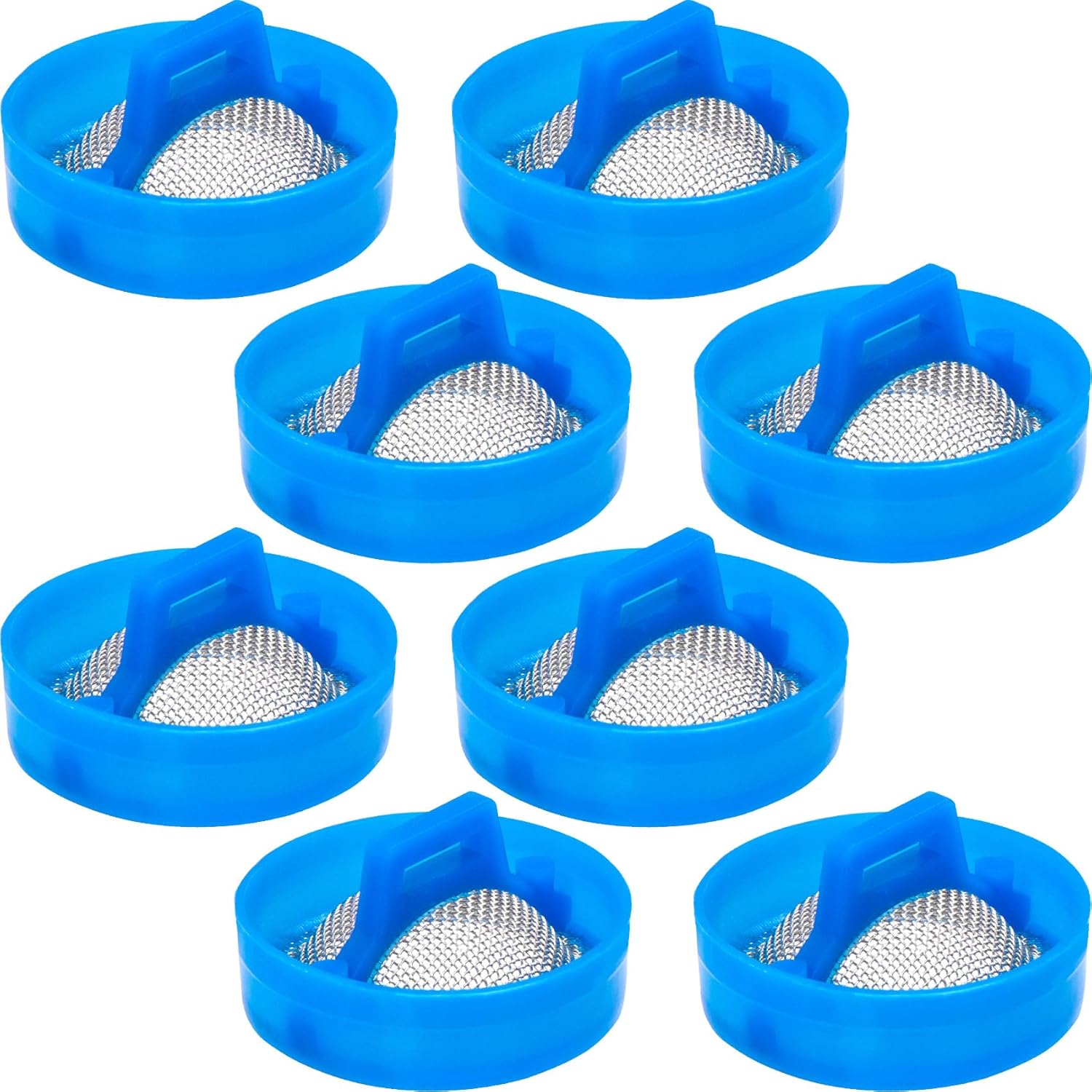 HINZIC 8pcs Washer Water Inlet Valve Filter Kit - Improve Washing Machine Performance