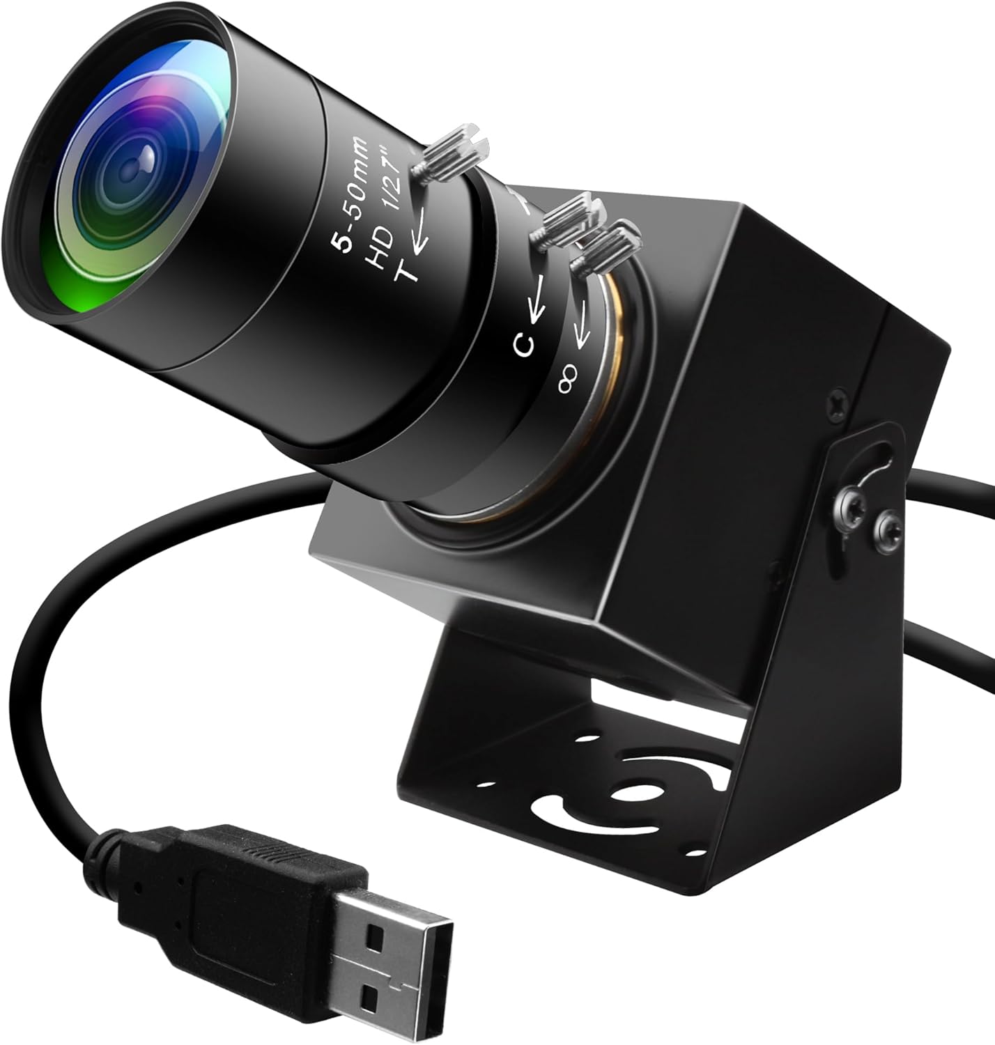 5 Megapixels USB Camera with 10X Telephoto Zoom for Clarity