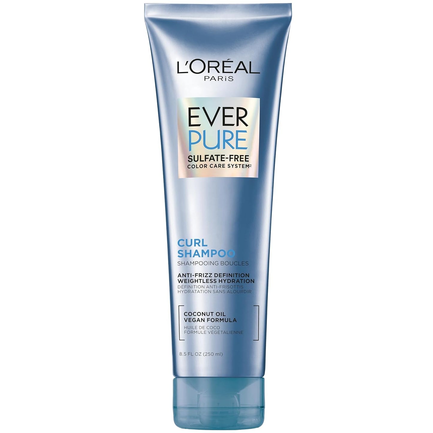 L'Oreal Sulfate Free Curly Hair Shampoo - Anti-Frizz Coconut Oil Care