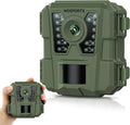 WOSPORTS Mini Trail Camera 24MP 1080P - Compact Night Vision