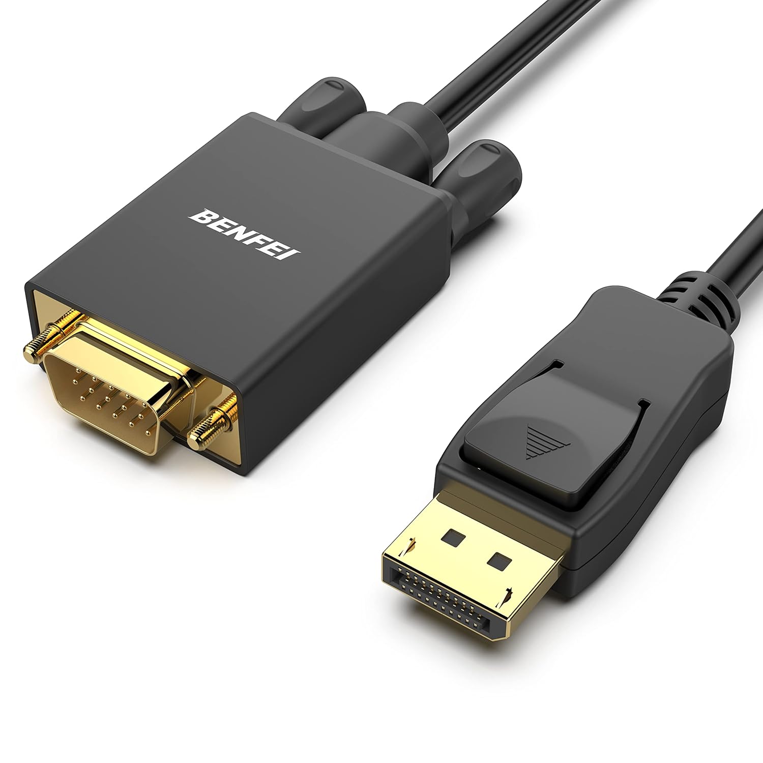 BENFEI 1.8M DisplayPort to VGA Cable - High Quality Gold-Plated Adapter