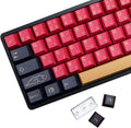 MOLGRIA Red Samurai Keycaps 129 Set PBT Cherry Profile - Dye