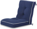 Favoyard Outdoor Rocking Chair Cushion 17 x 17 Set - Water Resistant