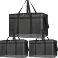 Large Insulated Food Delivery Bag 3-Pack - XXL Catering Cooler