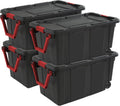 Sterilite 4-Pack Industrial Tote 40 Gallon - Heavy-Duty Storage Bins