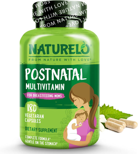 NATURELO Postnatal Multivitamin for Breastfeeding Moms 180 Caps