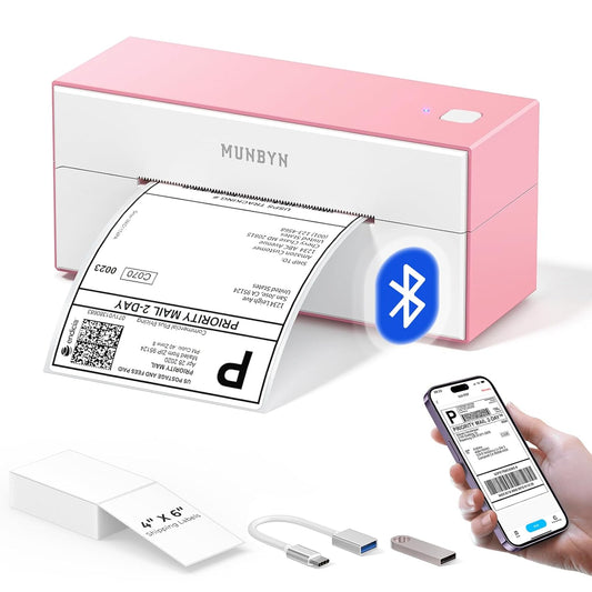 Fast Shipping Labels with MUNBYN Bluetooth Printer