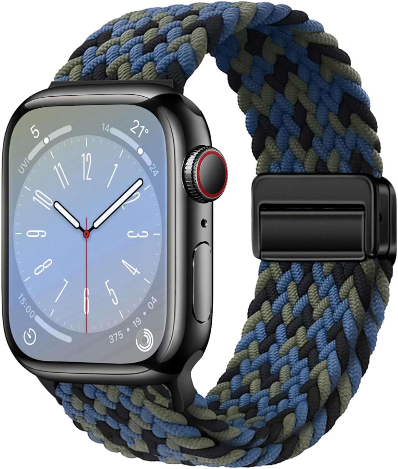 Magnetic Stretchy Braided Band for Apple Watch