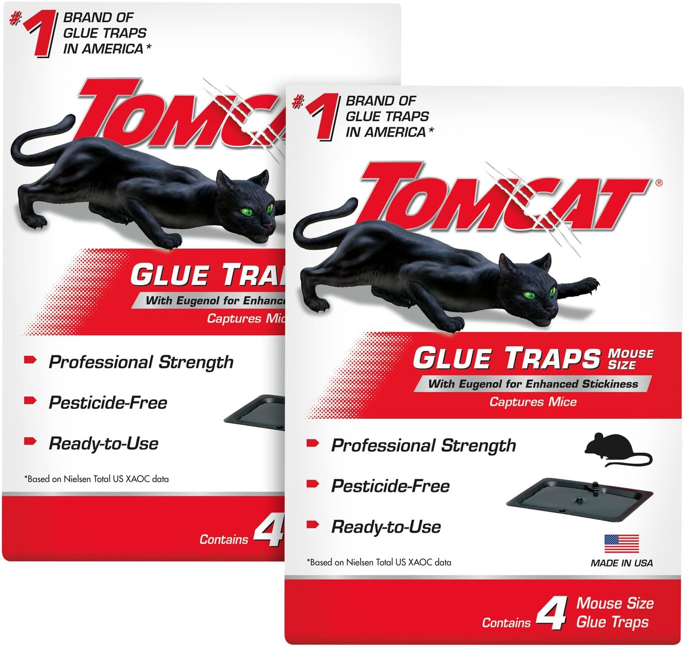 Tomcat Instant Grip Glue Traps - 2 Pack