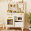 BIERUM Play Kitchen with Lights & Sounds - Compact Toddler Set