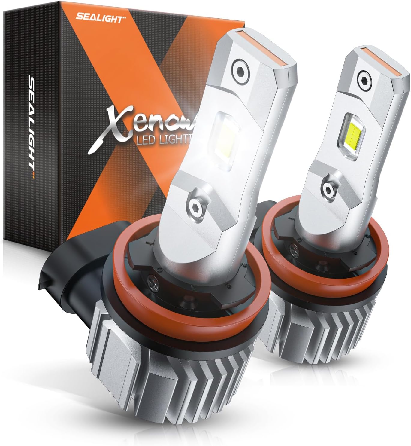 SEALIGHT H11 H16 H8 LED Fog Light Bulbs with 18000LM Brightness
