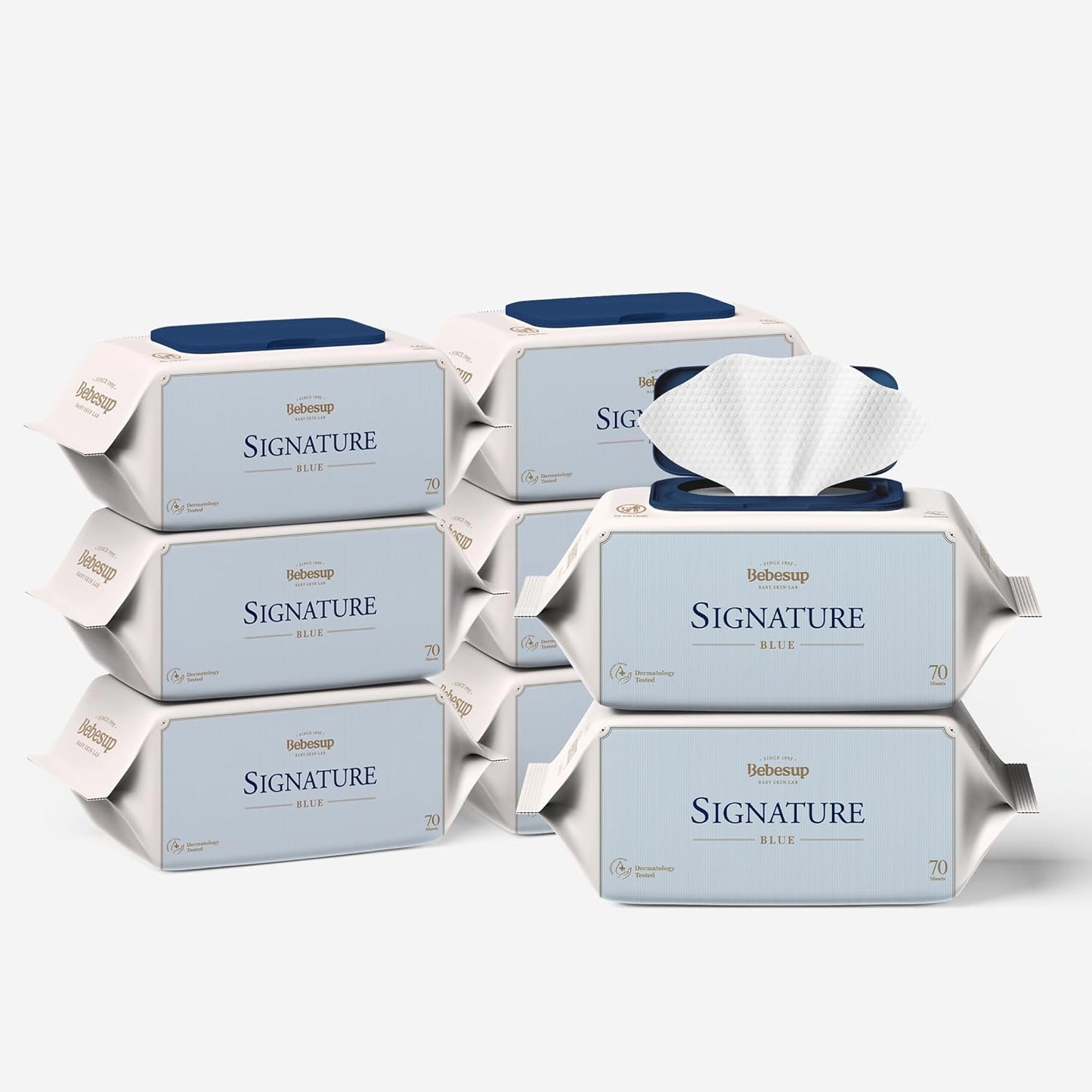 BEBESUP Baby Wipes - Hypoallergenic, Ultra-Thick, Organic Formula