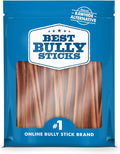Best Bully Sticks 6 Inch Natural Chew Sticks for Dogs 25 Count