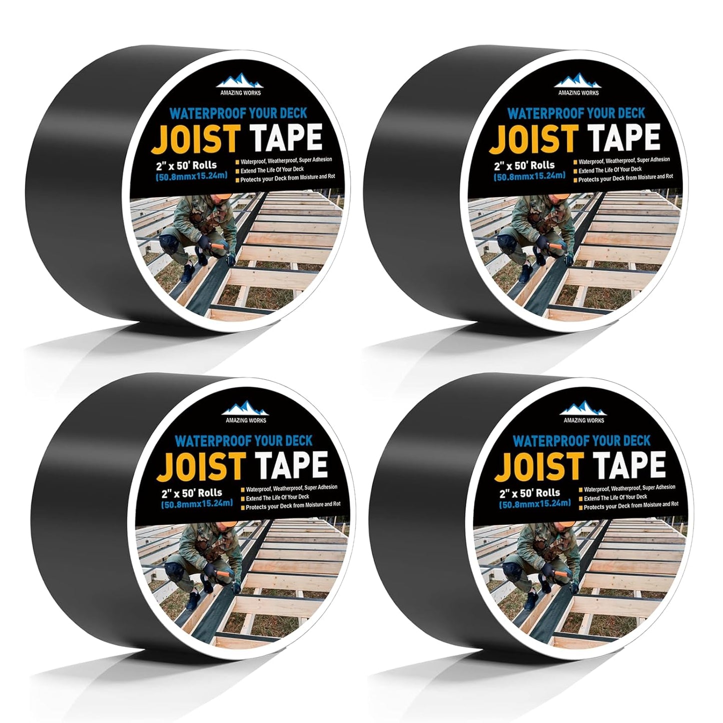 Heavy Duty Joist Tape for Decking - Waterproof & Weatherproof