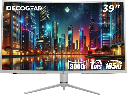 Immersive Gaming: Deco Gear 39 Curved Monitor"