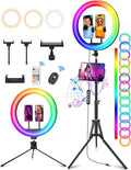 STALLY 13.3ft Ring Light with Stand - Versatile Lighting for Vloggers