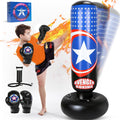 Punching Bag for Kids 66 in - Large Inflatable Boxing Bag for Ages