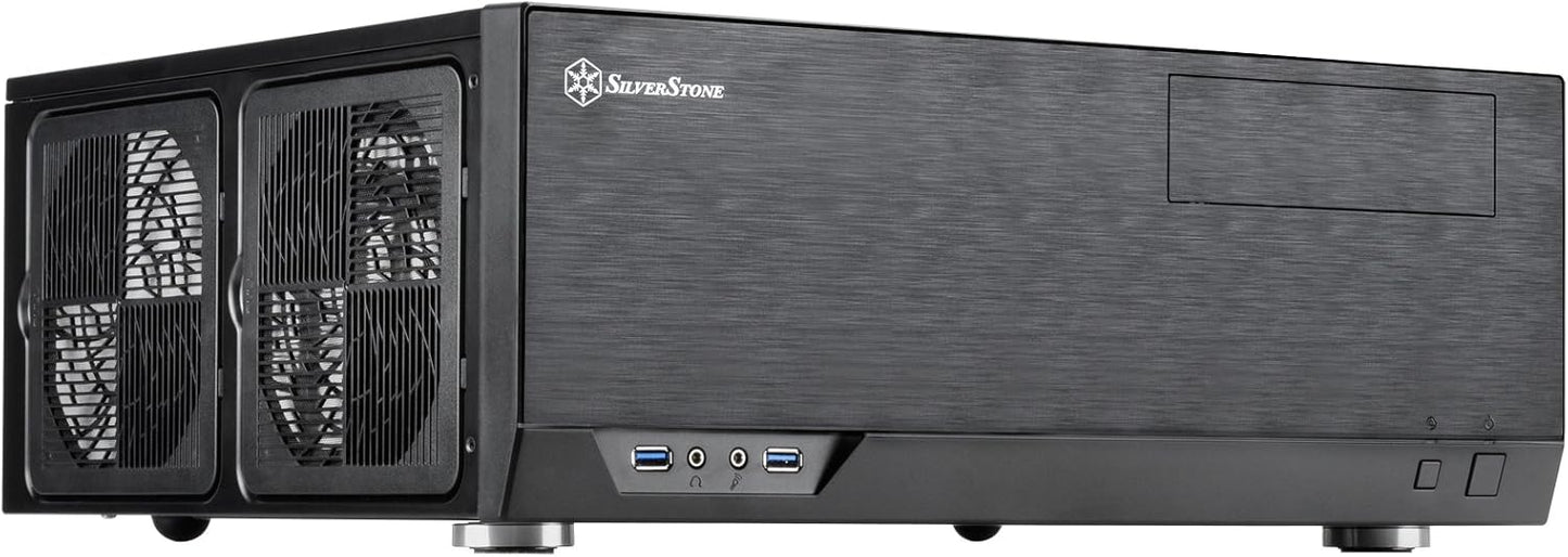 SilverStone GD09 Home Theater PC Case with Faux Aluminum Design